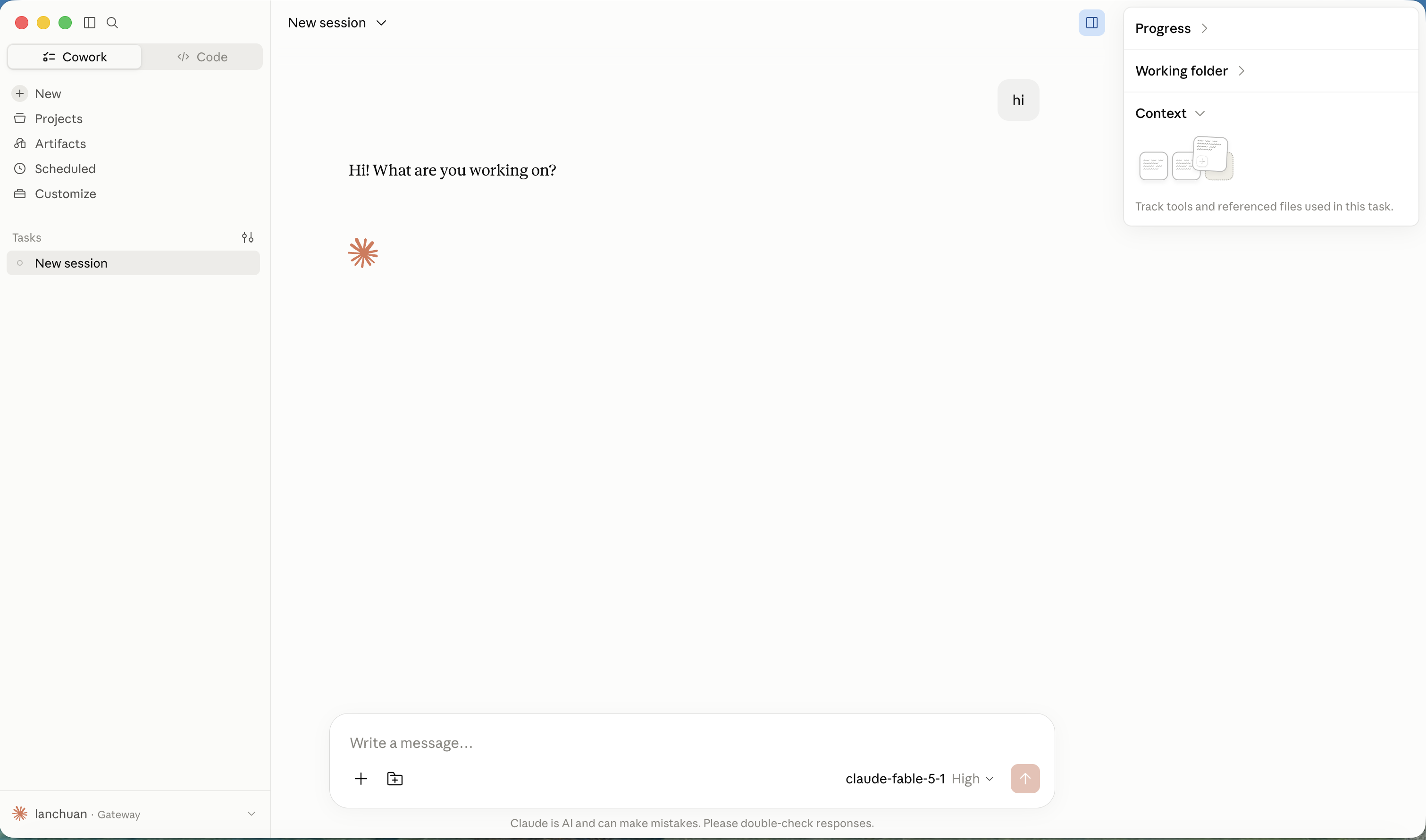 Verify Claude Coworks is connected to LAYSO AI